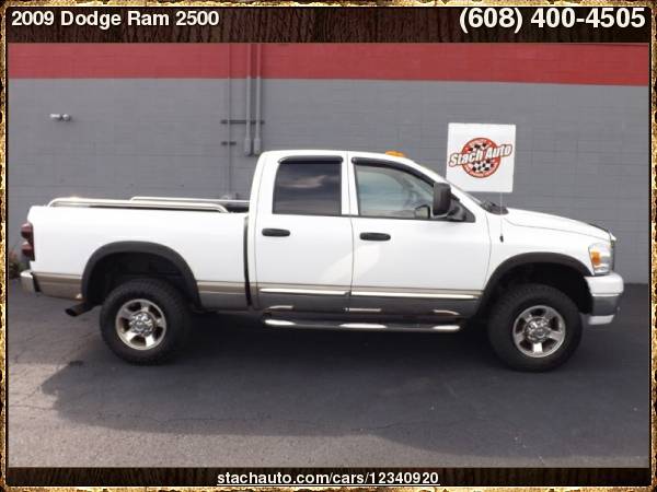 2009 Dodge Ram 2500 4WD Quad Cab 140.5" SLT with Tinted glass for sale in Janesville, WI