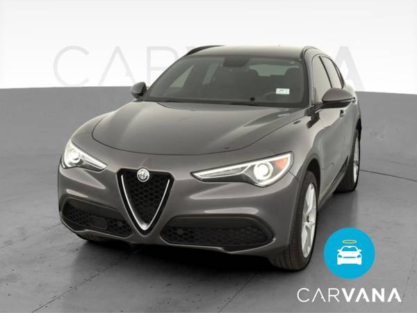 2018 Alfa Romeo Stelvio Ti Sport SUV 4D hatchback Gray - FINANCE -... for sale in Denver , CO