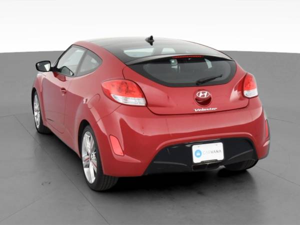 2017 Hyundai Veloster Value Edition Coupe 3D coupe Red - FINANCE -... for sale in Austin, TX – photo 8