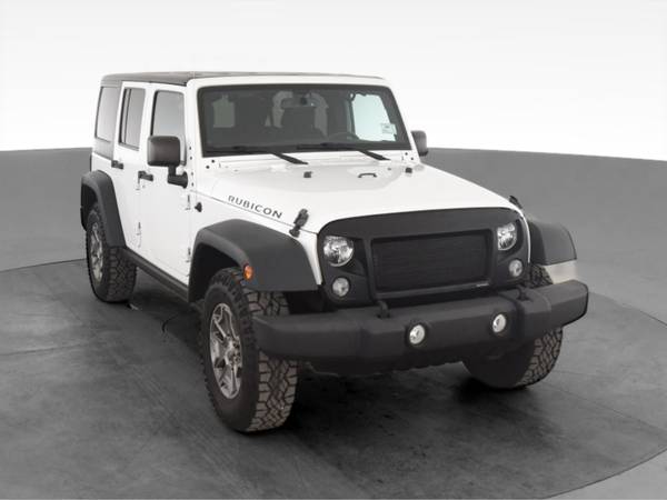 2015 Jeep Wrangler Unlimited Rubicon Sport Utility 4D suv White - -... for sale in Providence, RI – photo 16