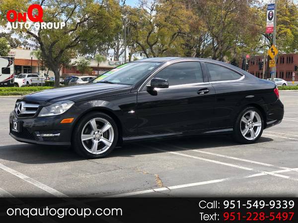2012 Mercedes-Benz C-Class 2dr Cpe C 250 RWD for sale in Corona, CA
