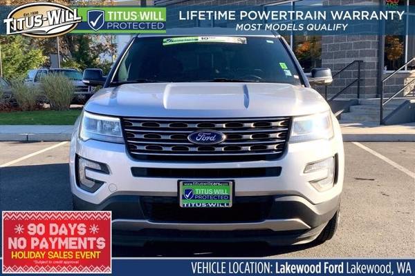 2017 Ford Explorer 4x4 4WD XLT SUV - cars & trucks - by dealer -... for sale in Lakewood, WA – photo 2