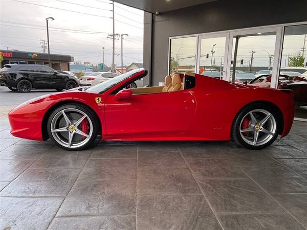 2013 Ferrari 458 Spider Convertible Convertible - - by for sale in Bellingham, WA – photo 14