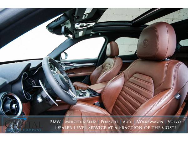 2018 Alfa Stelvio AWD Crossover! Fantastic 2-Tone Interior! - cars & for sale in Eau Claire, ND – photo 5