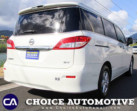2016 Nissan Quest 4dr SV White Pearl - - by for sale in Honolulu, HI – photo 5