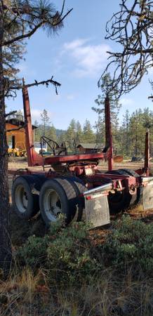Log truck trailer with scales - cars & trucks - by owner - vehicle... for sale in Smith River, OR – photo 4