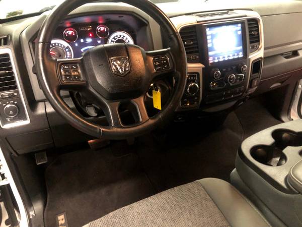 2018 RAM 1500 Big Horn 4WD Quad Cab pickup White - cars & trucks -... for sale in Branson West, MO – photo 19