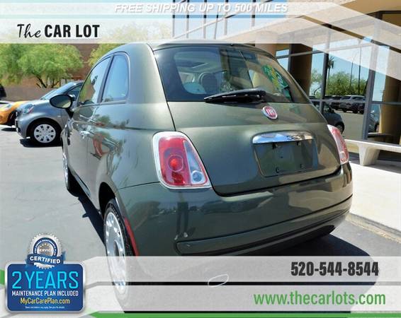 2012 Fiat 500 Pop CLEAN & CLEAR CARFAX Moon Roof/Cruise for sale in Tucson, AZ – photo 7