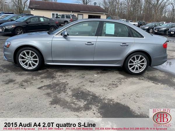 2015 AUDI A4 SLINE (EVERYBODY IS APPROVED) - - by for sale in Waterloo, NY – photo 3