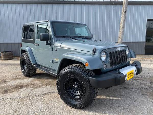 2015 Jeep Wrangler 4WD 2dr Sahara - cars & trucks - by dealer -... for sale in center point, WI – photo 2