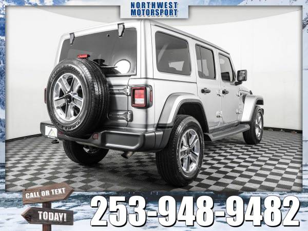 2018 *Jeep Wrangler* Unlimited Sahara 4x4 - cars & trucks - by... for sale in PUYALLUP, WA – photo 5