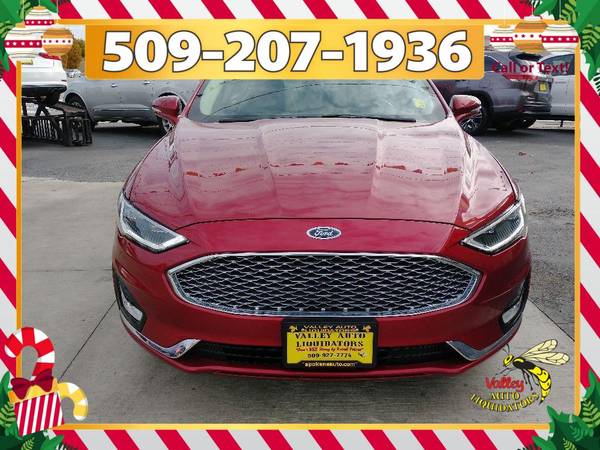2019 Ford Fusion Titanium Only $500 Down! *OAC - cars & trucks - by... for sale in Spokane, ID – photo 2