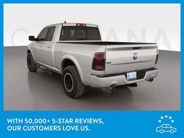 2014 Ram 1500 Quad Cab Laramie Pickup 4D 6 1/3 ft pickup Silver for sale in Chattanooga, TN – photo 6