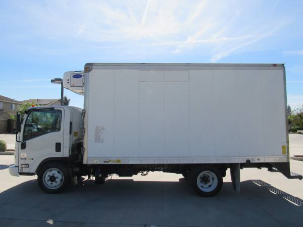 2014 ISUZU NQR 16 FEET BOX REFRIGERATED TRUCK - - by for sale in Oakdale, CA – photo 4