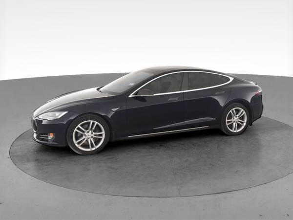 2013 Tesla Model S Sedan 4D sedan Blue - FINANCE ONLINE - cars &... for sale in South Bend, IN – photo 4