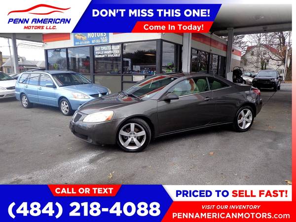 2007 Pontiac G6 G 6 G-6 GT 2dr 2 dr 2-dr Convertible PRICED TO SELL! for sale in Allentown, PA – photo 5