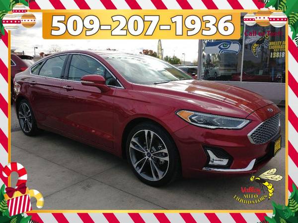2019 Ford Fusion Titanium Only $500 Down! *OAC - cars & trucks - by... for sale in Spokane, ID – photo 3