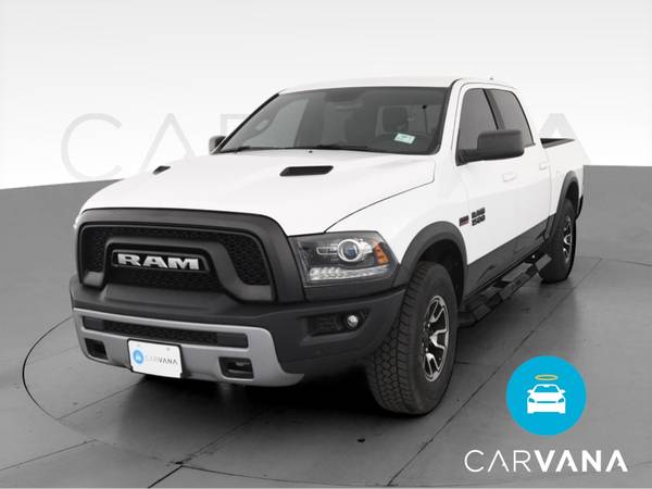 2017 Ram 1500 Crew Cab Rebel Pickup 4D 5 1/2 ft pickup White -... for sale in Eau Claire, WI