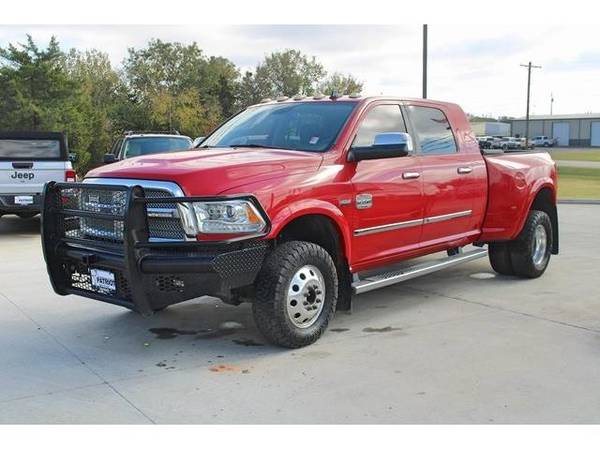 2015 Ram 3500 Laramie Longhorn (Flame Red Clearcoat) - cars & trucks... for sale in Chandler, OK – photo 6