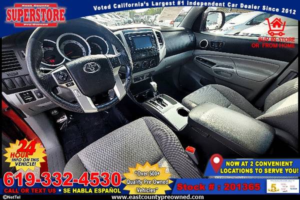 2014 TOYOTA TACOMA PRERUNNER TRUCK-EZ FINANCING-LOW DOWN! - cars &... for sale in El Cajon, CA – photo 15