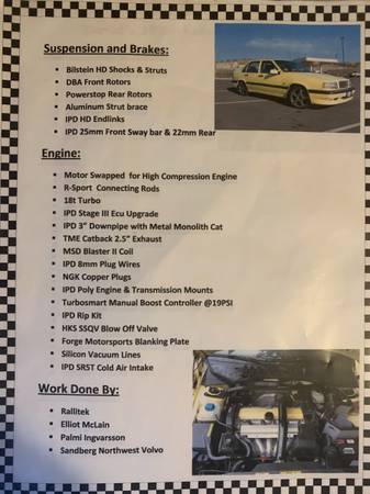 Rare Volvo 850 T-5R - cars & trucks - by owner - vehicle automotive... for sale in Monroe, WA – photo 8