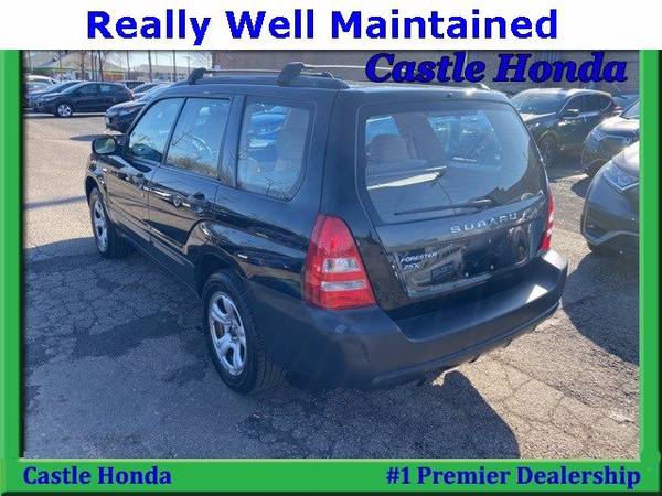 2005 Subaru Forester van Black - - by dealer - vehicle for sale in Morton Grove, IL – photo 3