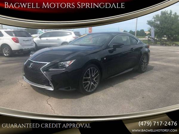 ==2016 LEXUS RC 300==LEATHER*SUNROOF*NAVIGATION**GUARANTEED FINANCING* for sale in Springdale, AR