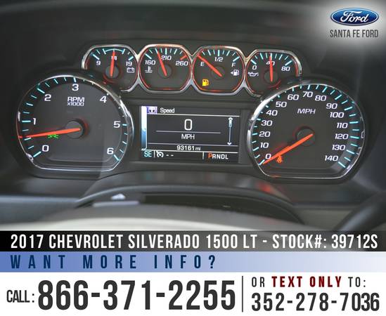 *** 2017 Chevrolet Silverado 1500 LT *** Camera - Cruise -... for sale in Alachua, FL – photo 16