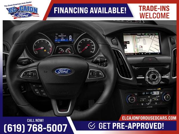 2016 Ford Focus ST FOR ONLY 321/mo! - - by dealer for sale in Santee, CA – photo 6