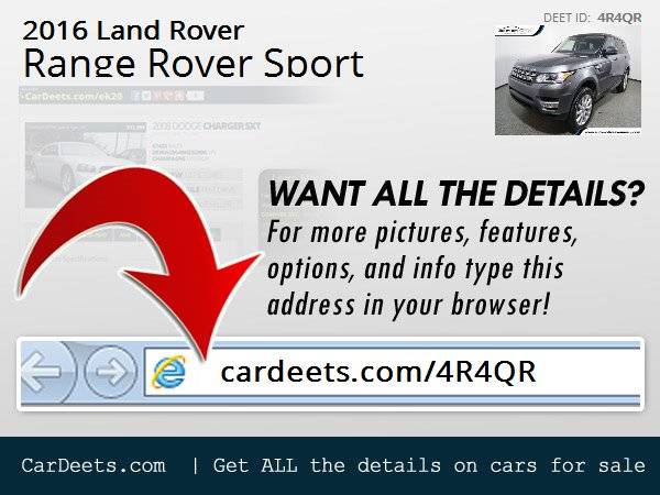 2016 Land Rover Range Rover Sport, Corris Gray for sale in Wall, NJ – photo 24