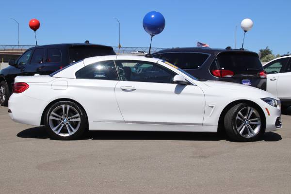 2018 BMW 4 Series 430i Convertible White for sale in Pleasanton, CA – photo 4