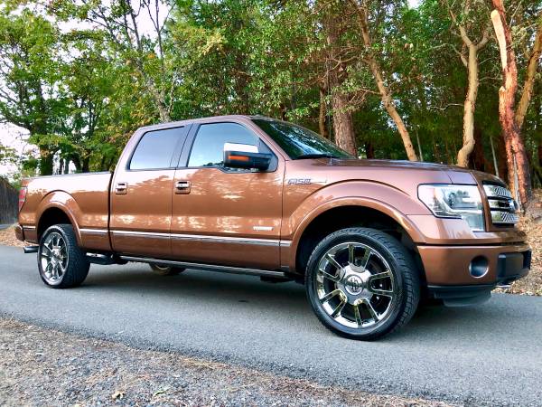 Immaculate 2012 F150 Platinum Crewcab 4x4 Twin Turbo Ecoboost for sale in Medford, OR – photo 2