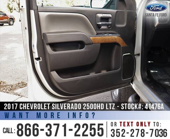 2017 CHEVROLET SILVERADO 2500HD LTZ 4WD - Bluetooth - Camera for sale in Alachua, FL – photo 11