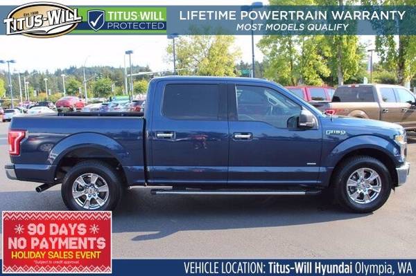 2015 Ford F-150 F150 Truck XLT Crew Cab - cars & trucks - by dealer... for sale in Olympia, WA – photo 3