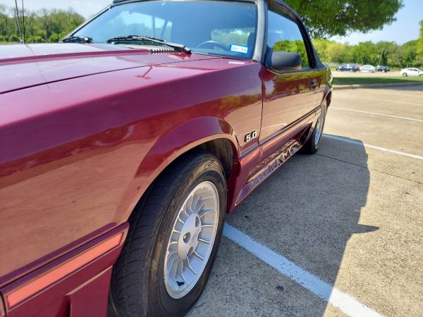 1987 Ford Mustang GT Convertible Foxbody All Original - cars & for sale in Plano, TX – photo 5