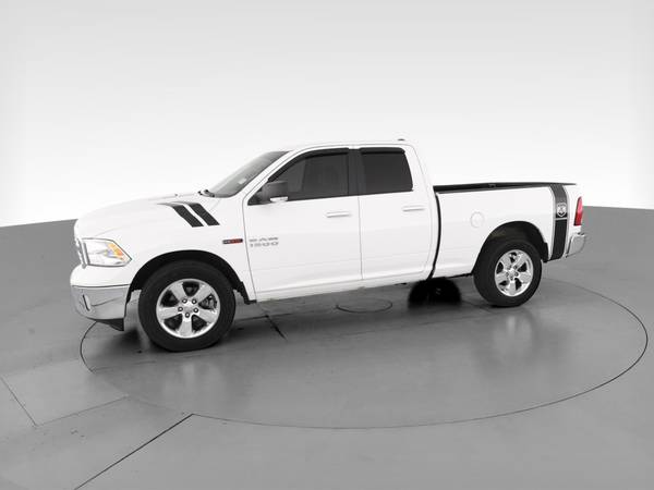 2014 Ram 1500 Quad Cab Big Horn Pickup 4D 6 1/3 ft pickup White - -... for sale in Springfield, MA – photo 4