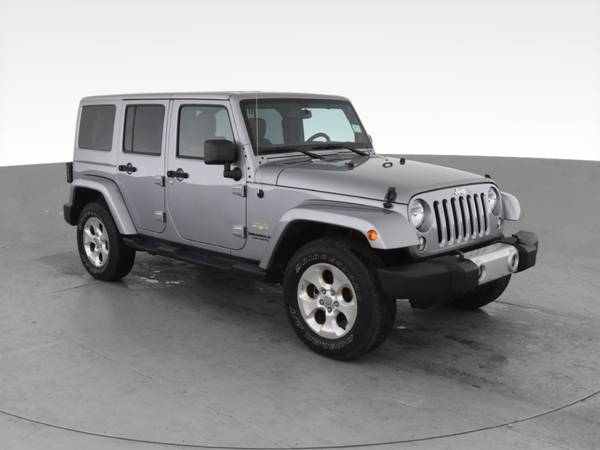 2014 Jeep Wrangler Unlimited Sahara Sport Utility 4D suv Gray - -... for sale in Myrtle Beach, SC – photo 15