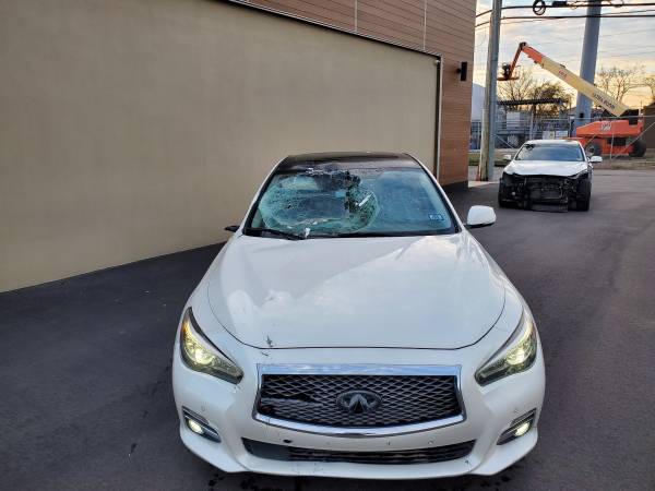 2017 infiniti q50 twin turbo storm damage - cars & trucks - by owner... for sale in Whitestone, NY – photo 10