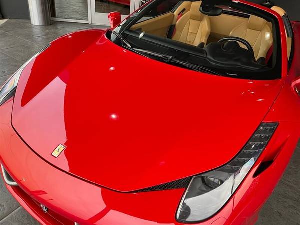 2013 Ferrari 458 Spider Convertible Convertible - - by for sale in Bellingham, WA – photo 17