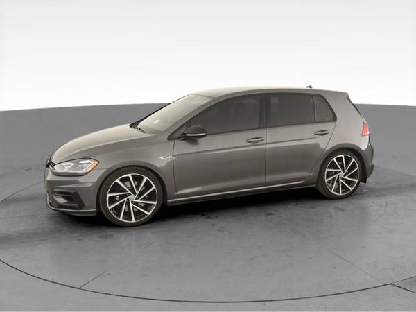 2019 VW Volkswagen Golf R 4Motion Hatchback Sedan 4D sedan Gray for sale in Covington, OH – photo 4