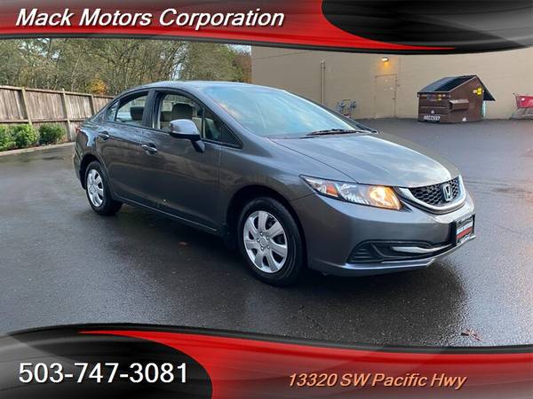 2013 Honda Civic LX **ECO** Automatic Low Miles 39-MPG Back-Up... for sale in Tigard, OR – photo 5