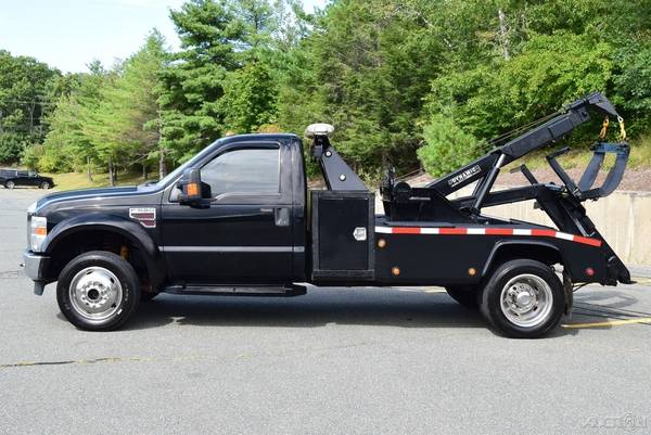 2008 Ford F-550 XLT Wrecker Tow Truck 4x4 Diesel 119K Miles SKU:13519 for sale in Boston, MA – photo 2