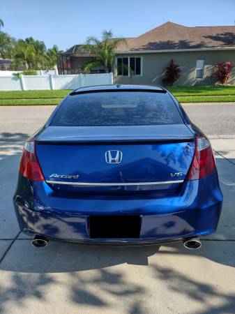 2008 Accord EX-L Coupe Blue for sale in New Port Richey , FL – photo 3