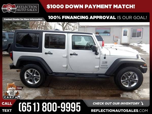 2011 Jeep Wrangler Unlimited Sport FOR ONLY 325/mo! for sale in Oakdale, MN – photo 5