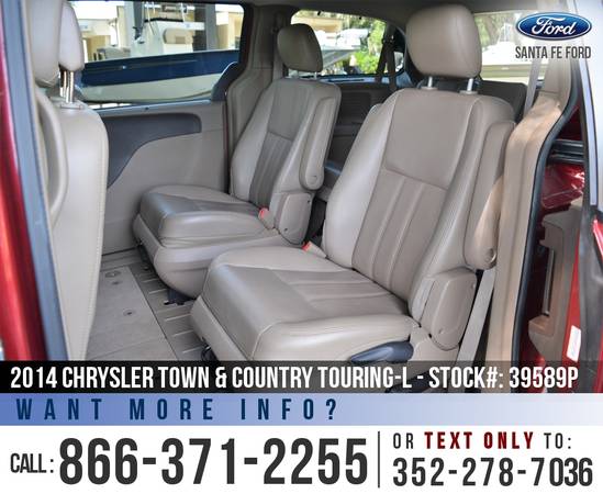 ‘14 Chrysler Town & Country *** Leather, Camera, Used Minivan *** for sale in Alachua, FL – photo 15