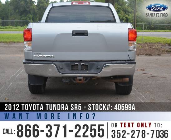 2012 Toyota Tundra SR5 *** Camera, Homelink, Tinted Windows *** -... for sale in Alachua, FL – photo 6