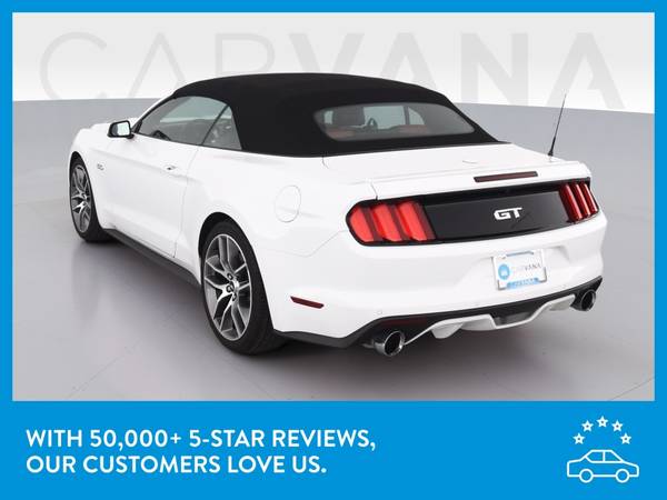 2015 Ford Mustang GT Premium Convertible 2D Convertible White for sale in Atlanta, LA – photo 6