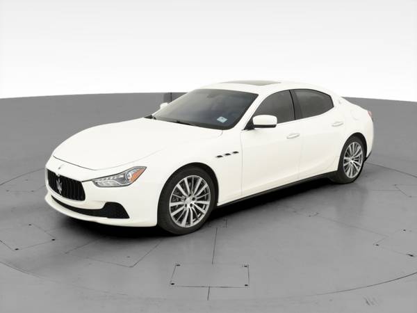 2015 Maserati Ghibli Sedan 4D sedan White - FINANCE ONLINE - cars &... for sale in Charlotte, NC – photo 3