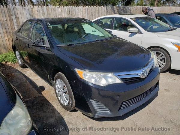 2012 Toyota Camry Black - - by dealer - vehicle for sale in Woodbridge, District Of Columbia – photo 3