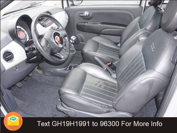 2013 *FIAT* *500* *2dr Hatchback Lounge* Argento for sale in Bristol, TN – photo 6